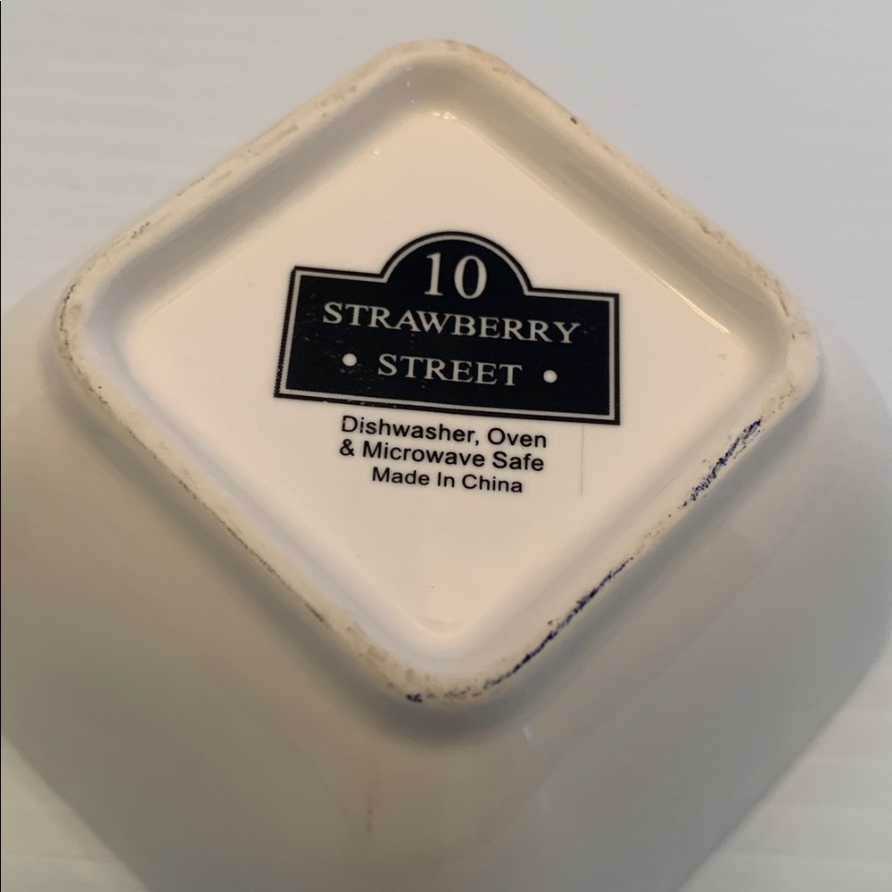 10 Strawberry Street Double Condiment Serving Bowl - Picture 7 of 8